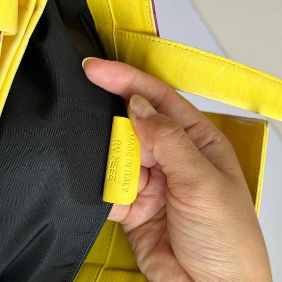 Authentic Bvlgari Logomania Purple and Yellow Shoulder Bag Clean￼💜 - Picture 12 of 13